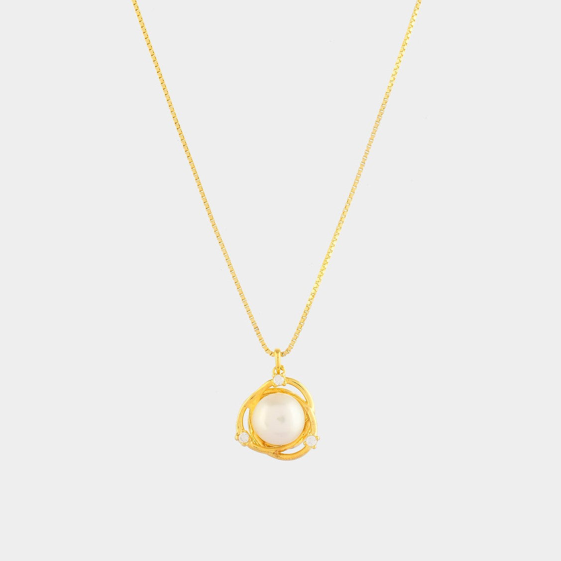 Summer Glow Pearl Pendant